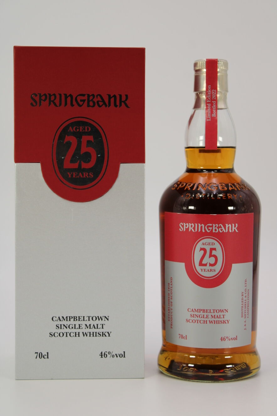 Springbank - 25 Years Old - Limited Edition 2022