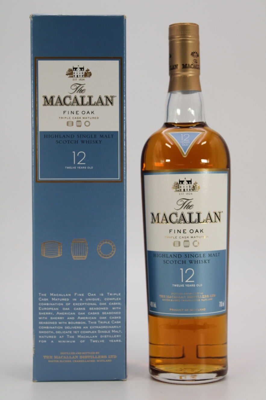 Macallan - 12 Years Old - Fine Oak