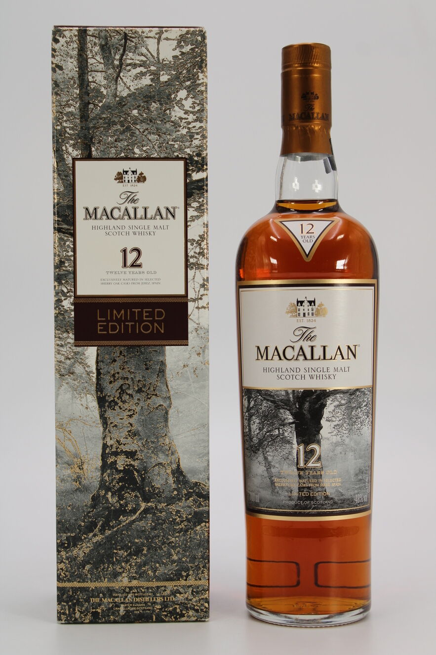 Macallan - 12 Years Old - Sherry Oak Casks - Limited Edition 