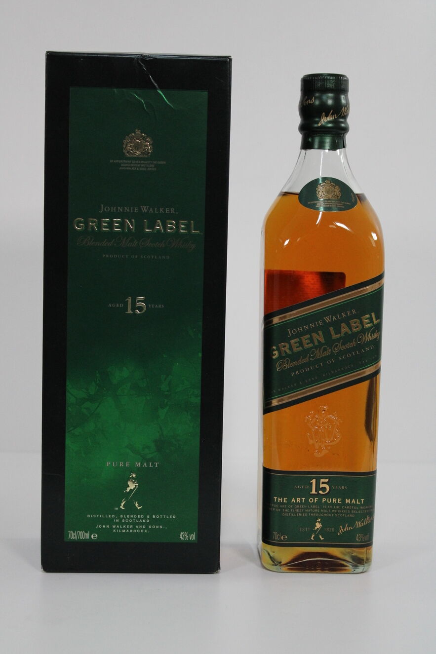 Johnnie Walker - 15 Years Old - Green Label