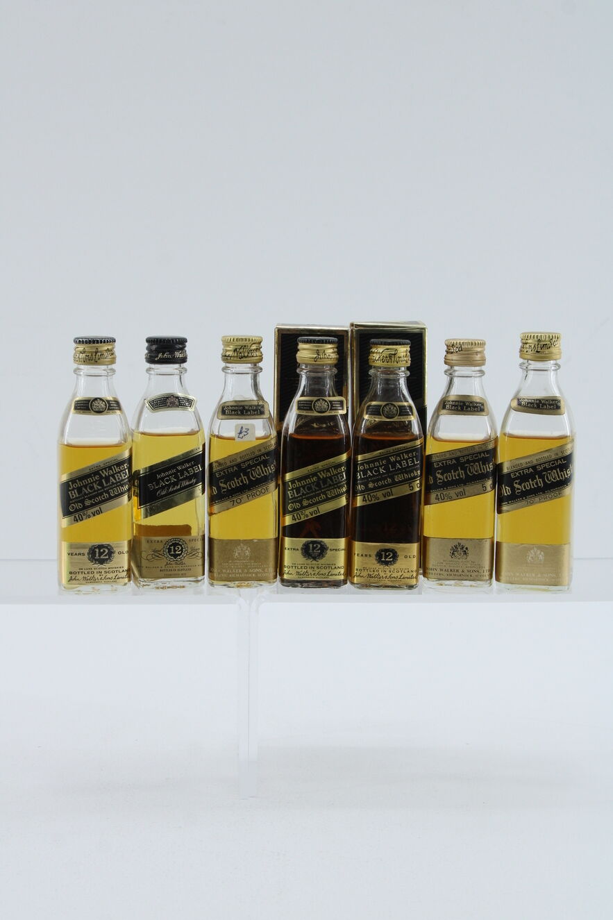 Johnnie Walker - Black label -Assorted Miniatures 
