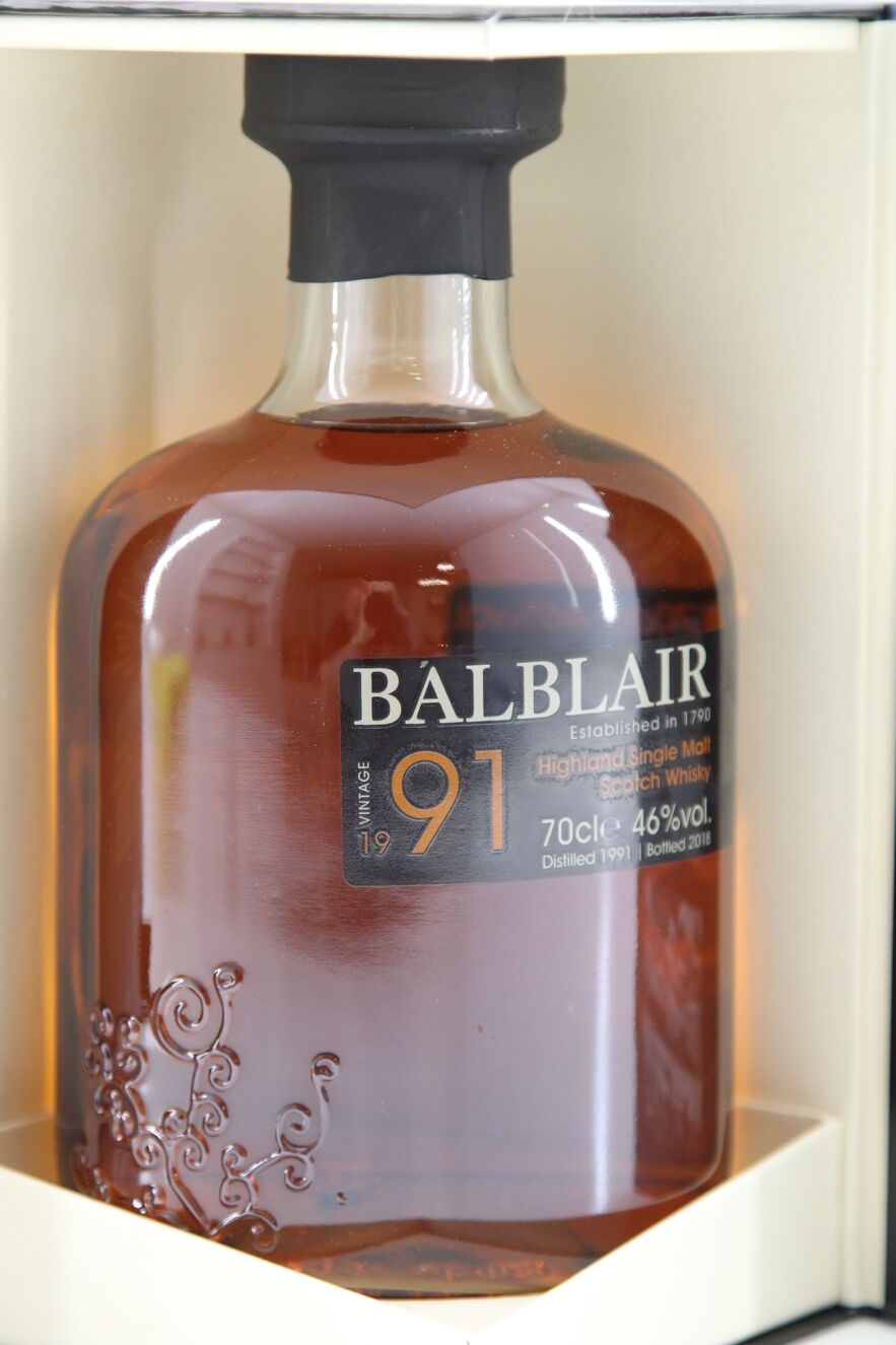 ２７年物スコッチウイスキー　BALBLAIR 1991 3rd Release 27年物スコッチウイスキー BALBLAIR 1991 3rd Release