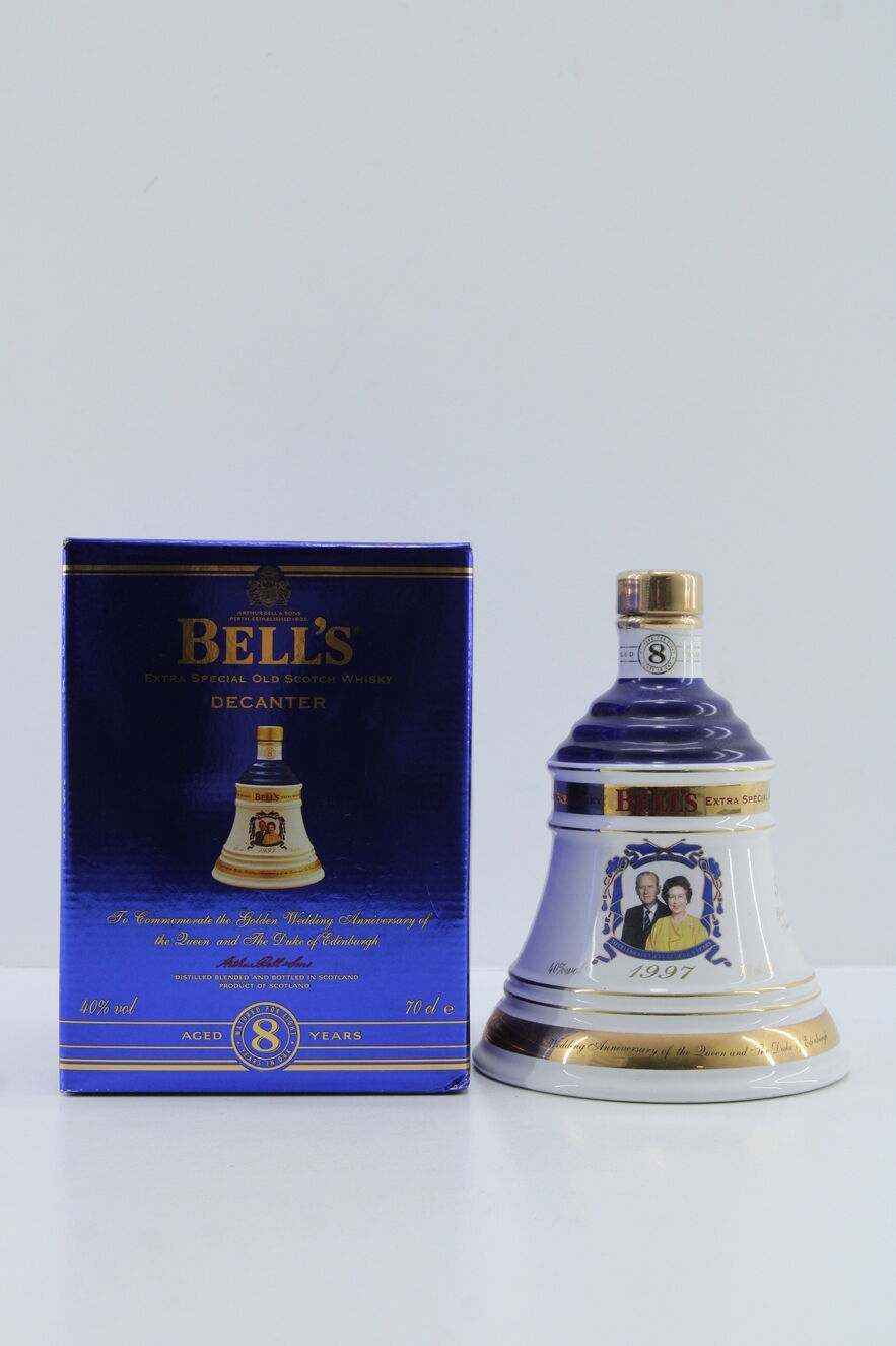Bell's - 8 Years Old - 50th Golden Wedding Anniversary Decanter