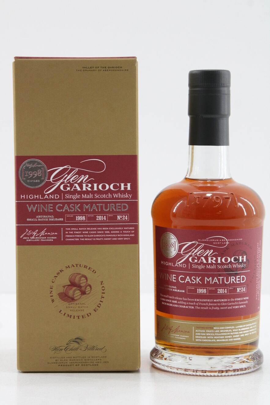 Glen Garioch -  1998 Wine Cask Matured - Small Batch #24