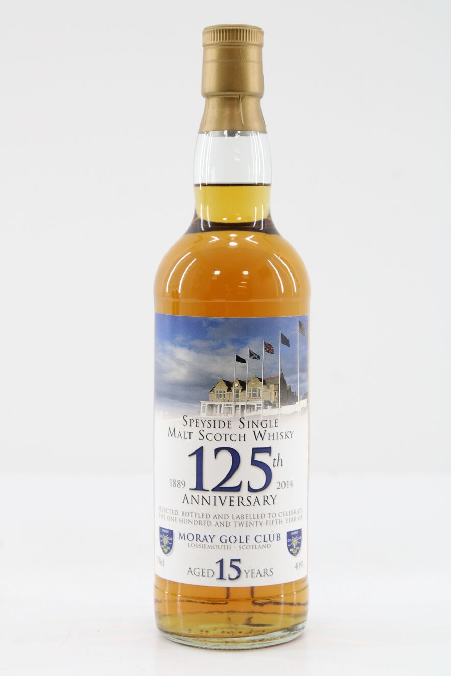Glen Moray - 15 Years Old - Moray Golf Club 125th Anniversary