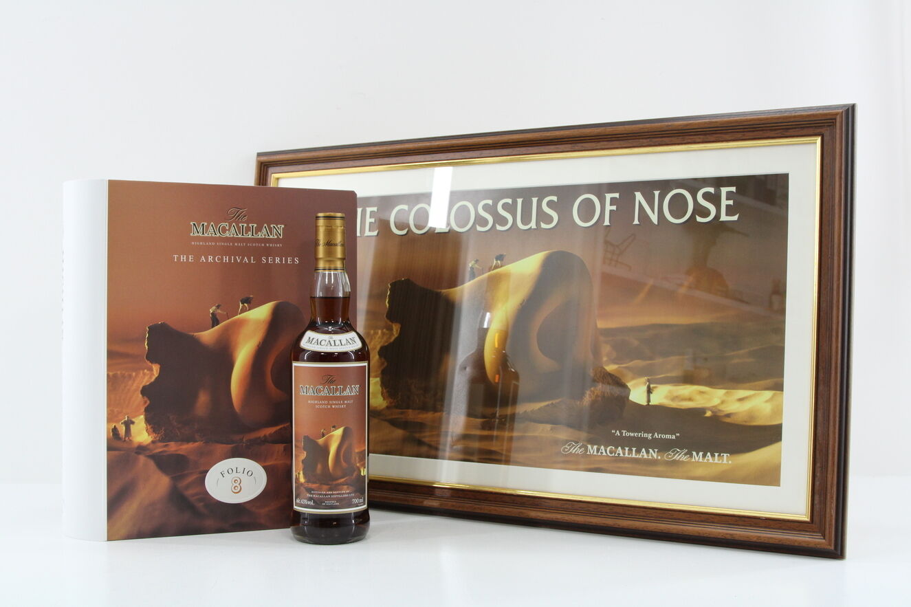 Macallan - Folio 8 + The Colossus Of Nose Framed Poster