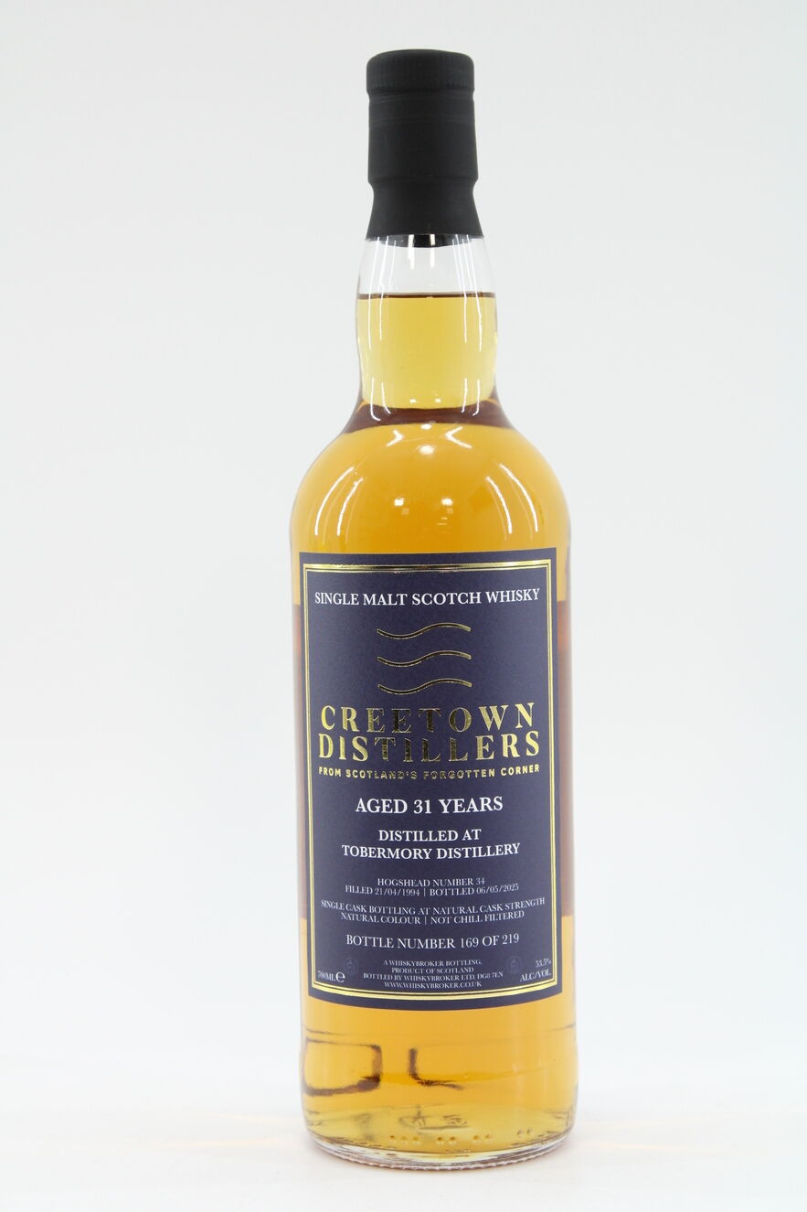 Tobermory - 31 Years Old - 1994 Single Cask #34 - Whisky Broker Creetown Distillers