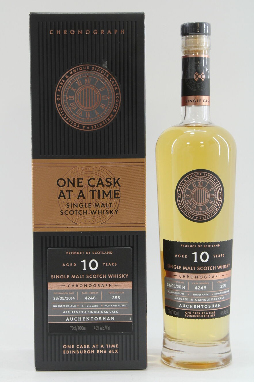 Auchentoshan - 10 Years Old - Chronograph 2014 - One Cask At A Time