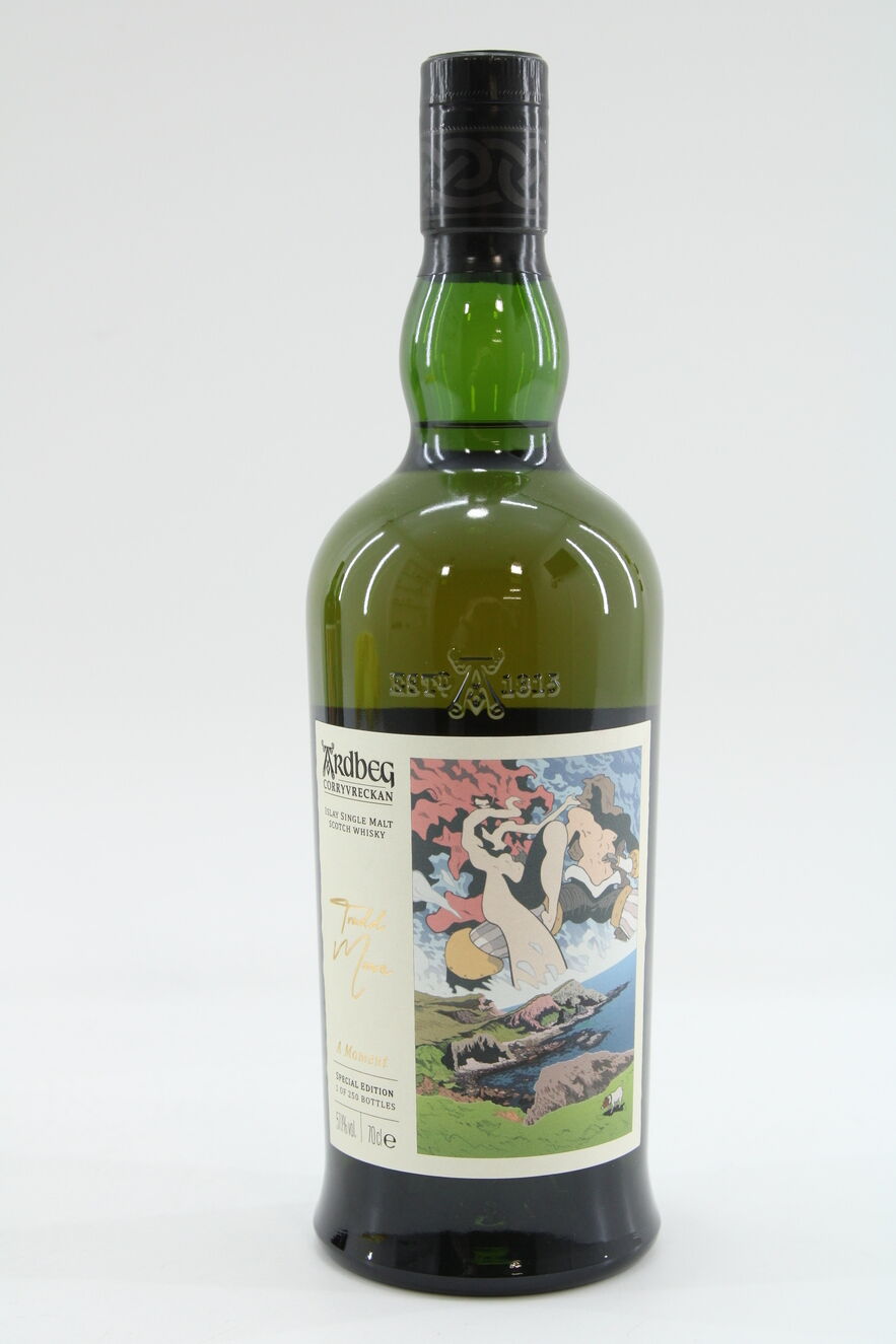 Ardbeg Corryvreckan - Tradd Moore Limited Edition Set (Signed) (4