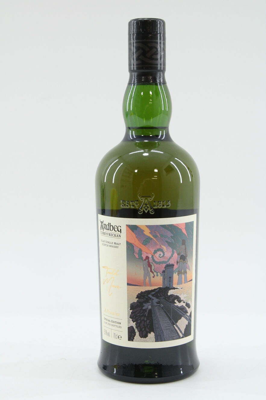 Ardbeg Corryvreckan - Tradd Moore Limited Edition Set (Signed) (4
