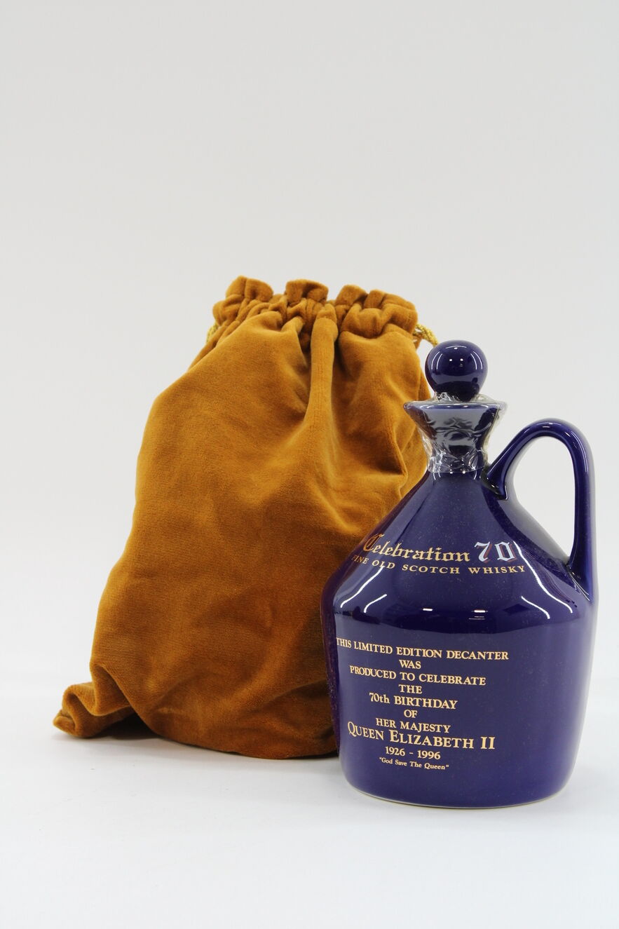 Celebration 70 Decanter - 70th Birthday of Queen Elizabeth II