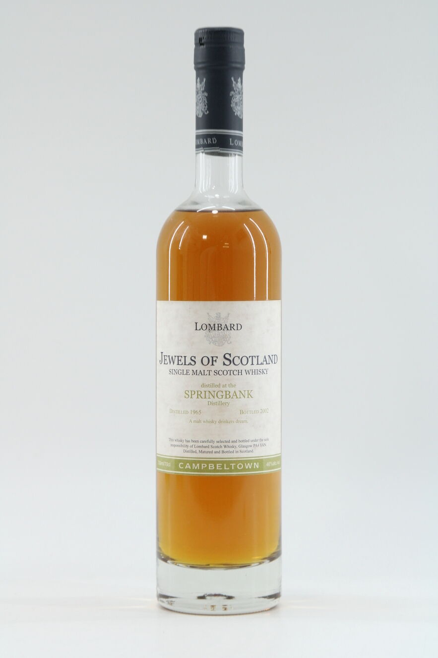 Springbank - 1965 Lombard Jewels of Scotland Auction | Highland