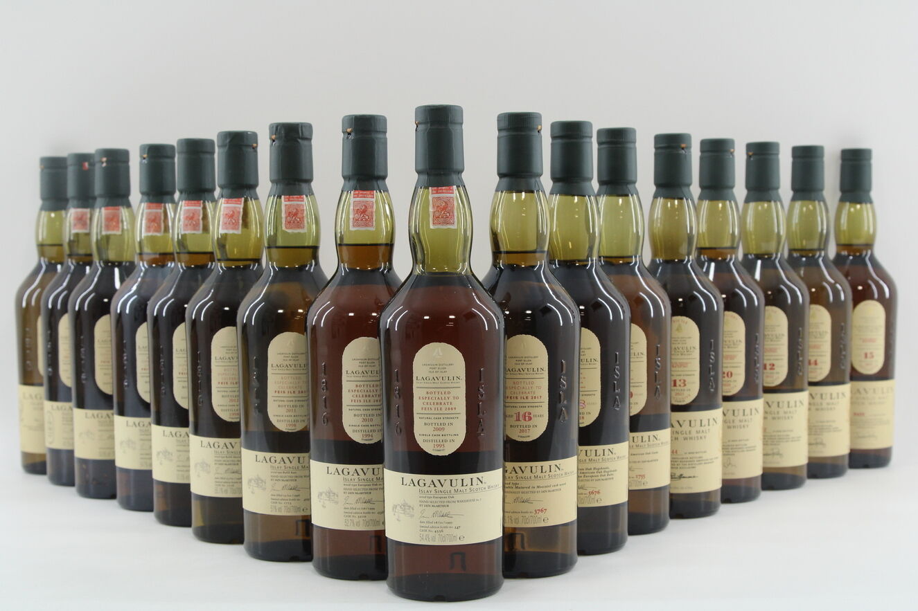 Lagavulin - Feis Ile - 2009-2025 - 17x70cl