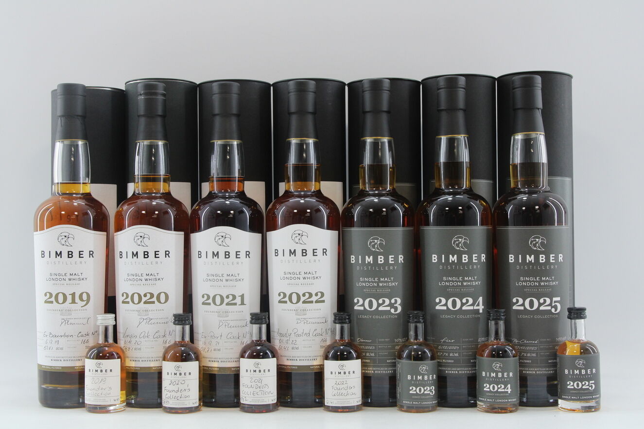 Bimber - Founder's Collection 2019-2025 - 7 x 70cl / includes Miniatures