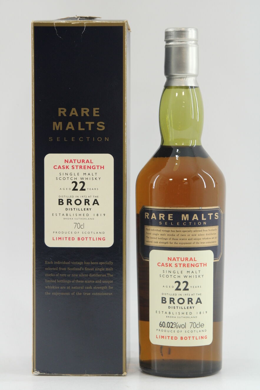 Brora - 22 Years Old - Rare Malts 1972 - 60.02%abv