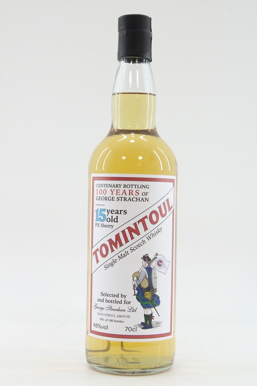 Tomintoul - 15 Years Old - 100 Years Of George Strachan (One of 100 ...