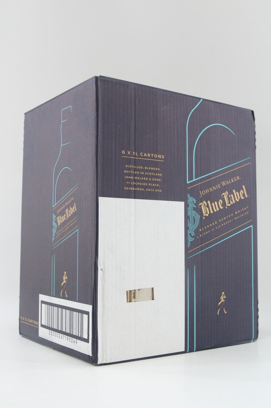 Johnnie Walker - Blue Label - 6 x 1 Litre (Case) Auction | Highland ...