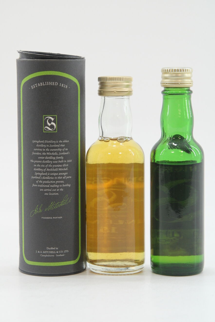 Springbank - Assorted Miniatures 2x5cl Auction | Highland Whisky Auctions