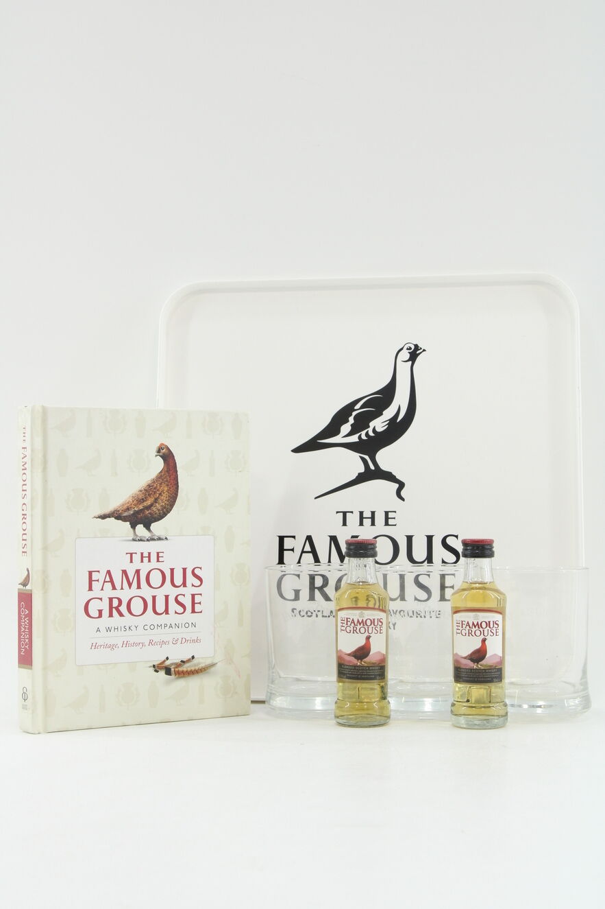 Famous Grouse - Miniature & Memorabilia Set