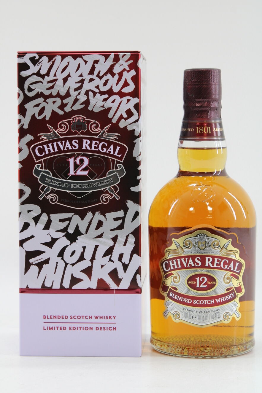 Chivas Regal - 12 Years Old - Limited Edition Design