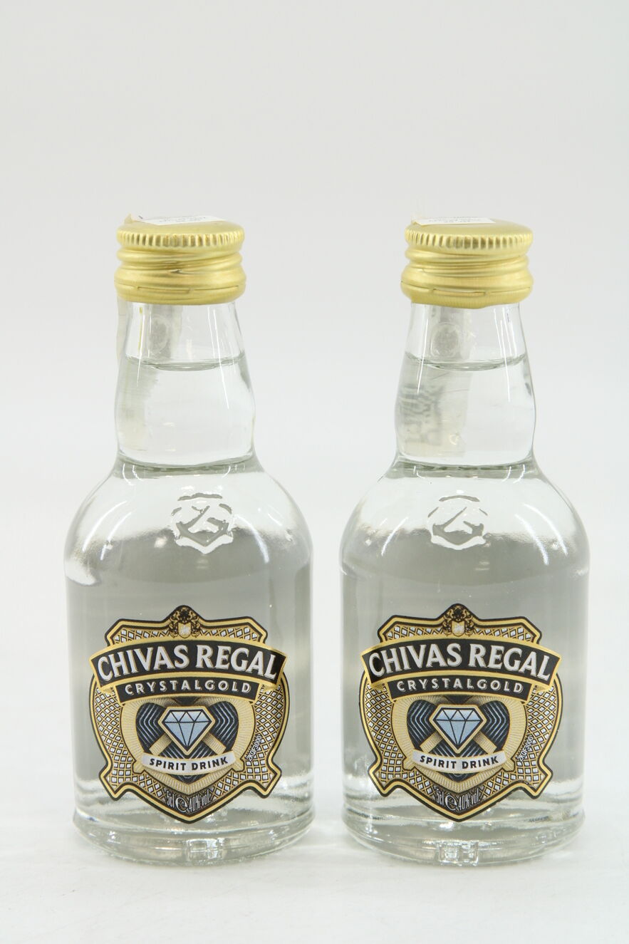 Chivas Regal - Crystalgold - Miniatures 2x5cl