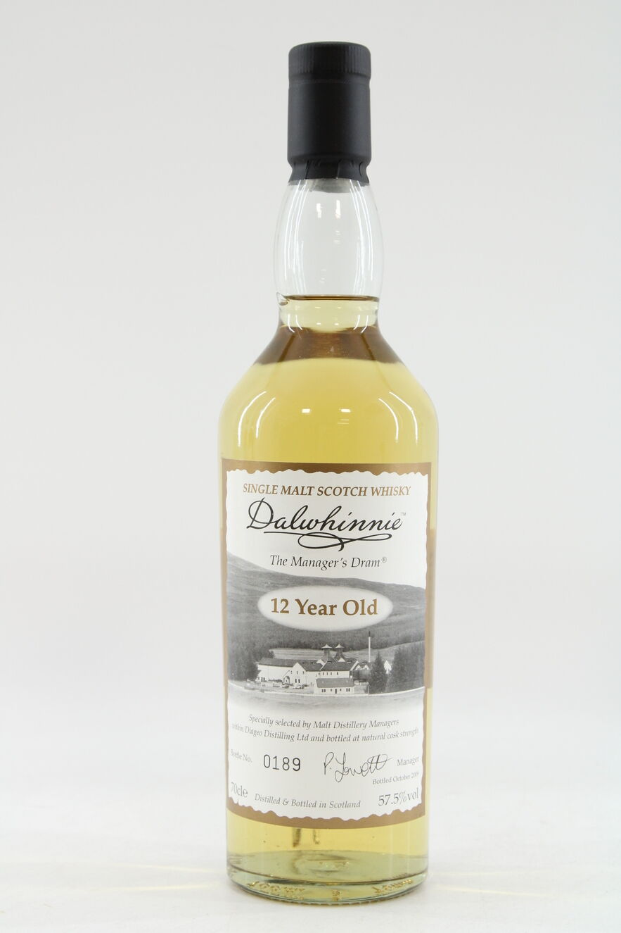 Dalwhinnie - 12 Years Old - Manager's Dram 2009