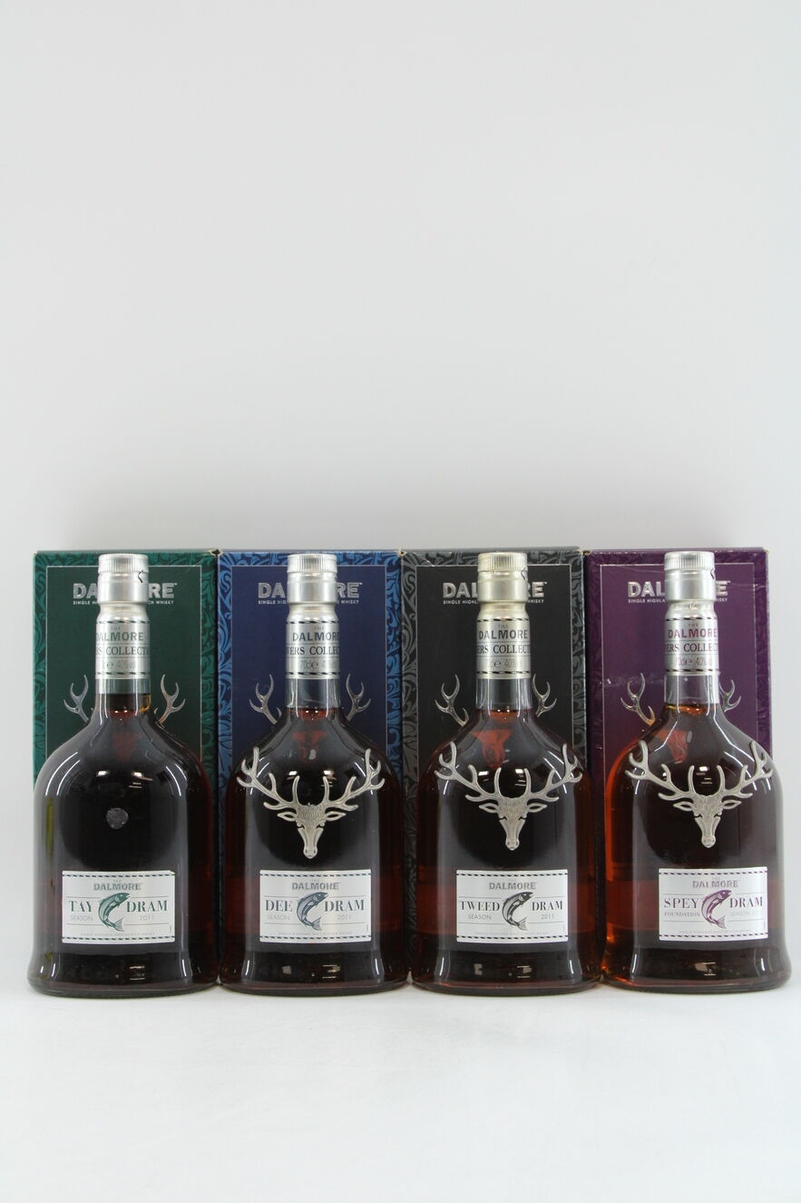 Dalmore - Rivers Collection - 4 x 70cl