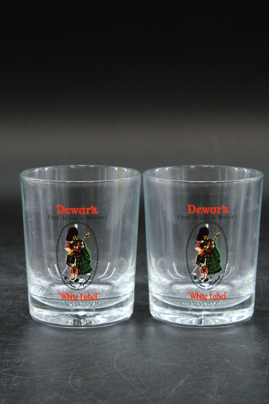Dewar's - Whisky Glasses x2