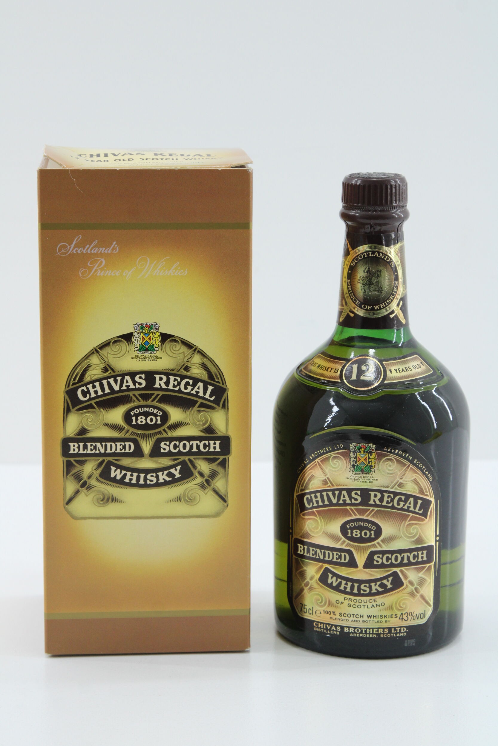 Chivas Regal - 12 Years Old - Limited Edition Silver Jubilee Auction ...