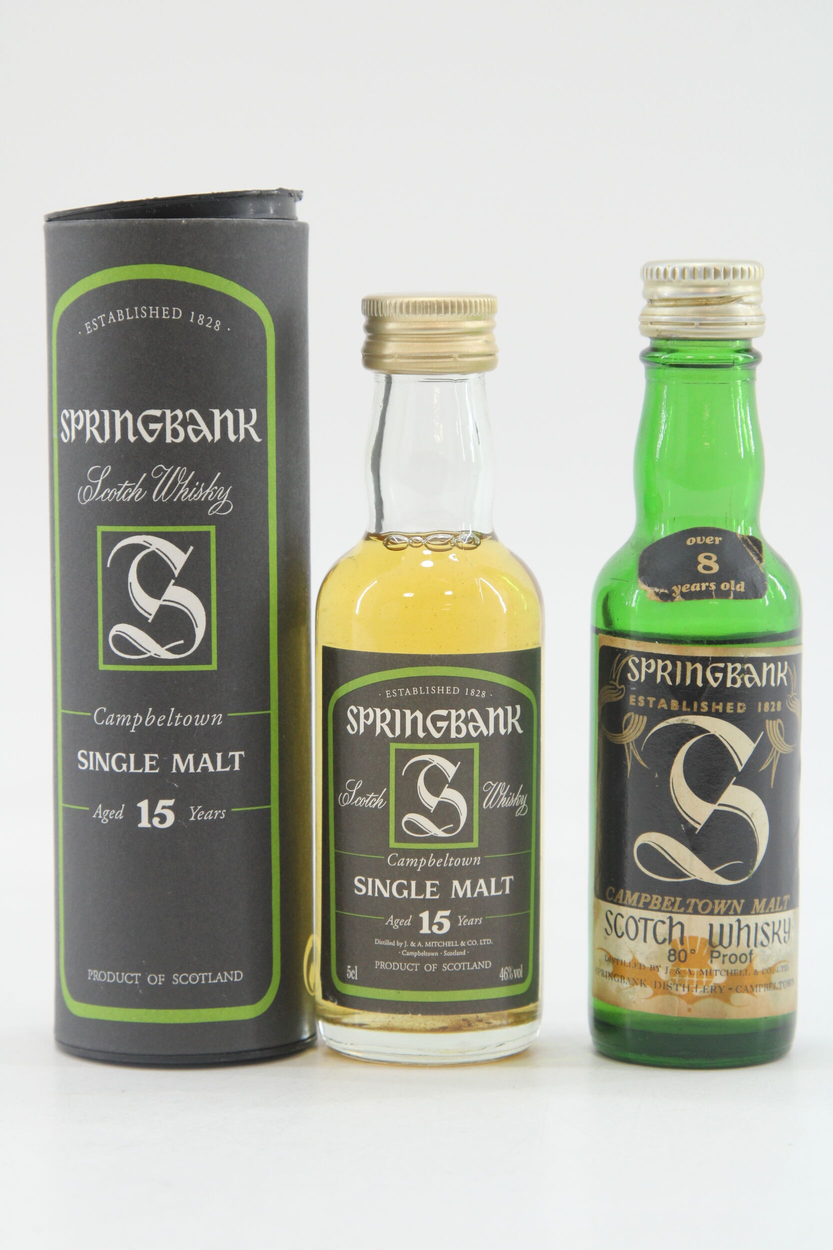 Springbank - Assorted Miniatures 2x5cl Auction | Highland Whisky Auctions