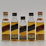 Johnnie Walker - Black Label & Red Label - 5 x 5cl Thumbnail
