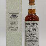 Springbank - 21 Year Old - First Bottle Of The 21st Century 2000 (1 of 59) Thumbnail