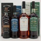 Bowmore - 10, 15, 18 & 21 Years Old - Aston Martin - x4 Thumbnail