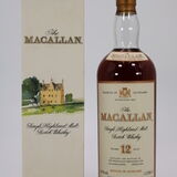 Macallan - 12 Years Old - Duty Free 1990's - 1 Litre Thumbnail