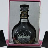 Glenfiddich - 50 Years Old - 1990s - Black Ceramic Decanter Thumbnail