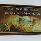Macallan - 'Take away the nectar and bring me a Macallan' - Framed Poster Poster Thumbnail