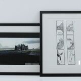 Macallan - James Bond 60th Anniversary Set 1-6 + Globe Trotter Tray, Luggage Tag And Framed Prints  Thumbnail