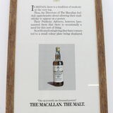 Macallan - Advertising Poster - " One Sip Is Worth One Thousand Posters " - Framed Thumbnail
