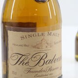 Balvenie - 10 Years Old - Founders Reserve Cognac Bottle + Matching Miniature Thumbnail