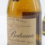 Balvenie - 10 Years Old - Founders Reserve Cognac Bottle + Matching Miniature Thumbnail