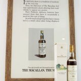 Macallan - 10 Years Old - 1990s (75cl) + Advertising Poster - " One Sip Is Worth One Thousand Posters " - Framed Thumbnail