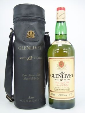 Glenlivet 12 Naafi Edition In Leather Bag