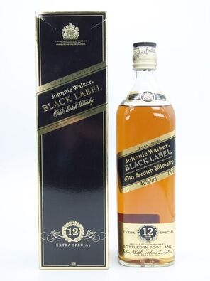 Johnnie Walker 12 Black Label 1980s