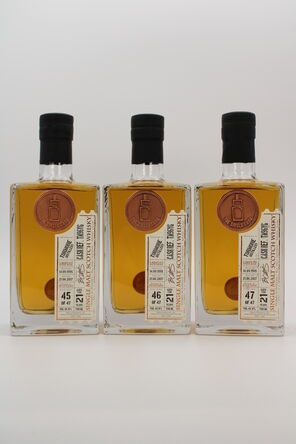 Tormore  21 Years Old  Limited Edition  The Single Cask  3 x 70cl