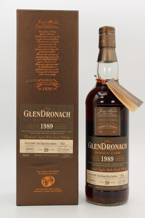 Glendronach  20 Years Old  Single Cask 3315  Batch 2 1989