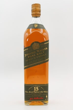 Johnnie Walker  15 Years Old  Pure Malt  Green Label  1Litre