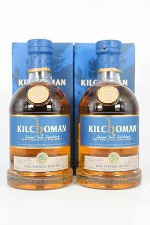 Kilchoman  2006 Vintage Release  2 x 70cl