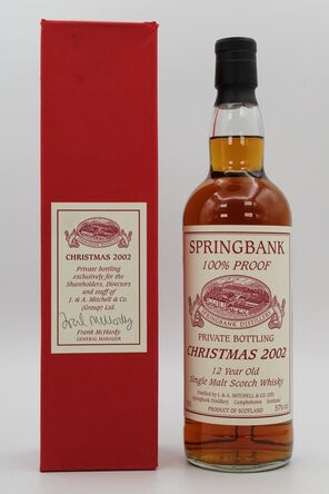 Springbank 12 100 Proof Green Thistle