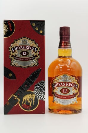 Chivas Regal  12 Years Old  Limited Edition by GlobeTrotter Suitcase Company 1Litre