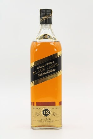 Johnnie Walker 12 Year Old  Black Label  1980s